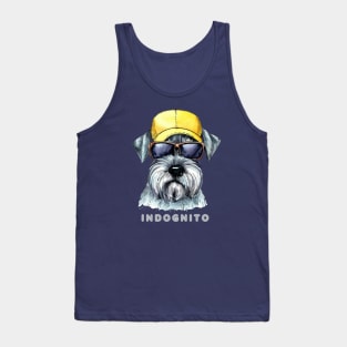 Schnauzer Indognito Tank Top